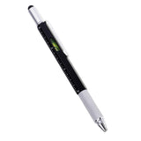 Max Business Writting Ballpoint Pen Ruler Style Metal Stylus Touch Pen black