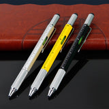 Max Business Writting Ballpoint Pen Ruler Style Metal Stylus Touch Pen black