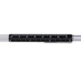Max Business Writting Ballpoint Pen Ruler Style Metal Stylus Touch Pen black