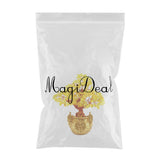 Max Crystal Money Tree Bring Wealth Luck Home Decor Birthday Gift 18cm Yellow
