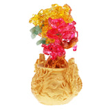 Max Crystal Money Tree Bring Wealth Luck Home Decor Birthday Gift 18cm A