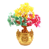 Max Crystal Money Tree Bring Wealth Luck Home Decor Birthday Gift 18cm A