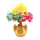 Max Crystal Money Tree Bring Wealth Luck Home Decor Birthday Gift 18cm A