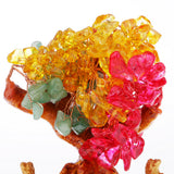Max Crystal Money Tree Bring Wealth Luck Home Decor Birthday Gift 18cm A