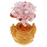 Max Crystal Money Tree Bring Wealth Luck Home Decor Birthday Gift 18cm Pink