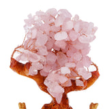 Max Crystal Money Tree Bring Wealth Luck Home Decor Birthday Gift 18cm Pink
