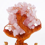 Max Crystal Money Tree Bring Wealth Luck Home Decor Birthday Gift 18cm Pink