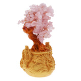 Max Crystal Money Tree Bring Wealth Luck Home Decor Birthday Gift 18cm Pink