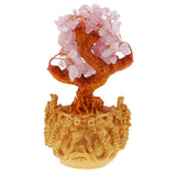 Max Crystal Money Tree Bring Wealth Luck Home Decor Birthday Gift 18cm Pink