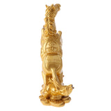 Max Resin Horse Model Home Decoration Accessories Arts and Craft  L Gold #2