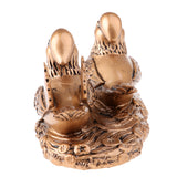 Max Feng Shui Mandarin Ducks for Love and Romance Figurine Statue Decor Copper