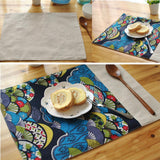 Max Placemat Table Cloth Place Mat Heat-resistant Party kitchen Dining Mats #5