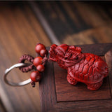 Max Animal Handmade Wood  keyring Charm Gift Car Purse Handbag Pendant keychain