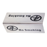 Max 100x 50mm Stainless Steel "No-smoking Signs /Reserved" Table Signs #1
