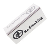 Max 100x 50mm Stainless Steel "No-smoking Signs /Reserved" Table Signs #1