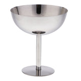 Max Stainless Steel Ice Cream Cup Dessert Sorbet Bowl for Home Bars Low Cup 11cm