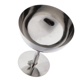 Max Stainless Steel Ice Cream Cup Dessert Sorbet Bowl for Home Bars Low Cup 11cm