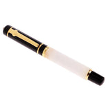 Max Chinese Porcelain with Metal Golden Design Mediun Roller Ballpoint Pen black
