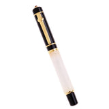 Max Chinese Porcelain with Metal Golden Design Mediun Roller Ballpoint Pen black