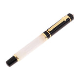 Max Chinese Porcelain with Metal Golden Design Mediun Roller Ballpoint Pen black