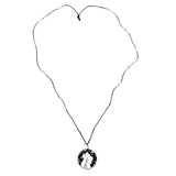 Max Tree Of Life Pendant Necklace Crystal Stone Necklace Women Gift Black