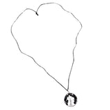 Max Tree Of Life Pendant Necklace Crystal Stone Necklace Women Gift Black