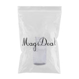 Max Colourful Glass Vase European Style Flower Vase Home Decor Smoky-gray(L)