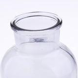 Max Colourful Glass Vase European Style Flower Vase Home Decor Smoky-gray(L)
