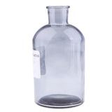 Max Colourful Glass Vase European Style Flower Vase Home Decor Smoky-gray(S)