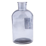 Max Colourful Glass Vase European Style Flower Vase Home Decor Smoky-gray(S)