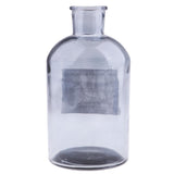 Max Colourful Glass Vase European Style Flower Vase Home Decor Smoky-gray(S)