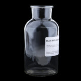 Max Colourful Glass Vase European Style Flower Vase Home Decor Transparent(L)