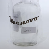 Max Glass Flower Dried Fresh Flower Vase for Home Shop Decor Transparent(M) B