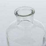 Max Glass Flower Dried Fresh Flower Vase for Home Shop Decor Transparent(M) B