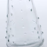 Max Creative Clear Glass Vase Dried Fresh Flower Vase Home Decor Raindrop