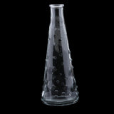 Max Creative Clear Glass Vase Dried Fresh Flower Vase Home Decor Raindrop