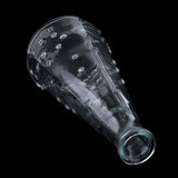 Max Creative Clear Glass Vase Dried Fresh Flower Vase Home Decor Raindrop