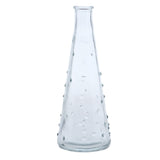 Max Creative Clear Glass Vase Dried Fresh Flower Vase Home Decor Raindrop