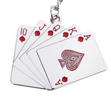 Max Car Keychain Auto Motorcycle Metal Poker Key Chain Bag Pendant  Black