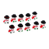 Max Christmas Decorations Snowman Doll Mini Resin Snowman Ornaments Green Gloves