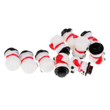 Max Christmas Decorations Snowman Doll Mini Resin Snowman Ornaments Green Gloves