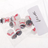 Max Christmas Decorations Snowman Doll Mini Resin Snowman Ornaments Button