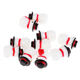 Max Christmas Decorations Snowman Doll Mini Resin Snowman Ornaments Button
