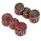 Max Micro Landscape Resin Siamese Tree Stump Ornaments Mini Garden Decoration