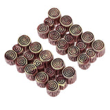 Max Micro Landscape Resin Siamese Tree Stump Ornaments Mini Garden Decoration