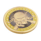 Maxbell Navy Skull Helmet Sniper Challenge Coin American Golden Commemorative Coin