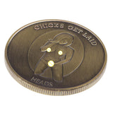 Maxbell Metal Souvenir Commemorative Fake Coins Prop Art Coin Collection