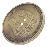 Maxbell Metal Souvenir Commemorative Fake Coins Prop Art Coin Collection