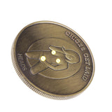 Maxbell Metal Souvenir Commemorative Fake Coins Prop Art Coin Collection