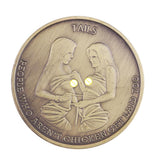 Maxbell Metal Souvenir Commemorative Fake Coins Prop Art Coin Collection